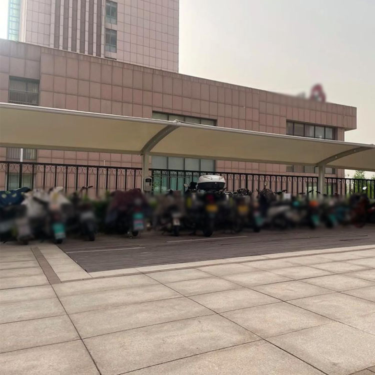 休宁县膜结构电动车棚